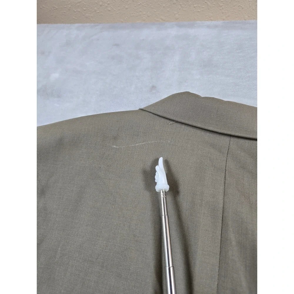 JoS A Bank Suit Mens 50R 2 Piece Pants 40x31 Taupe Wool Pleated Classic Fit